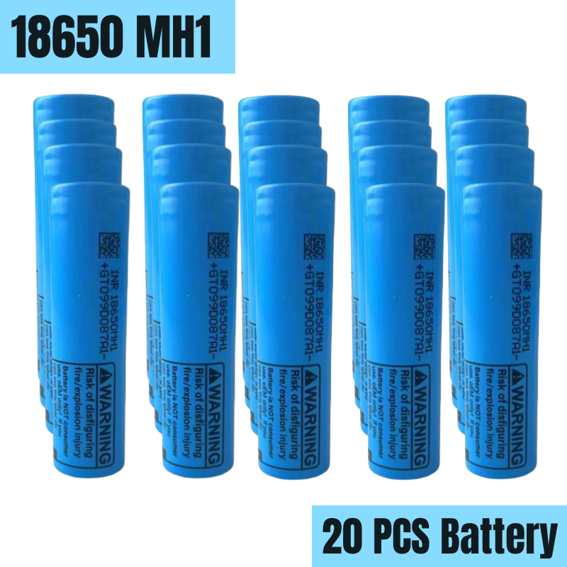 Batterie aste au lithium, 3.7V, 18650 successive, 1, 3200mAh: Or