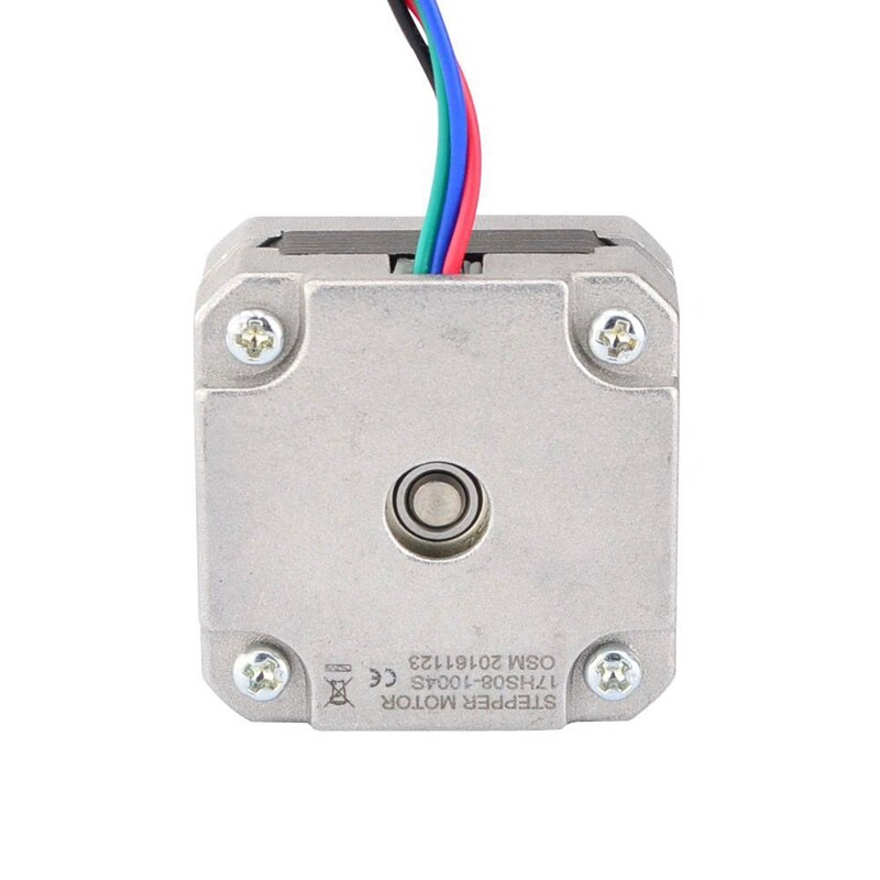 17Hs08-1004S 4-Lead Nema 17 Stepper Motor 20Mm 1A 13Ncm(18.4Oz.In) 42 Motor Nema17 Stepper For Diy 3D Printer Cnc Xyz