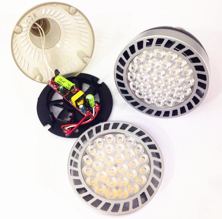 e27 high-gloss par light dimmable par30 for spotlight track light 35w 45w par lamp