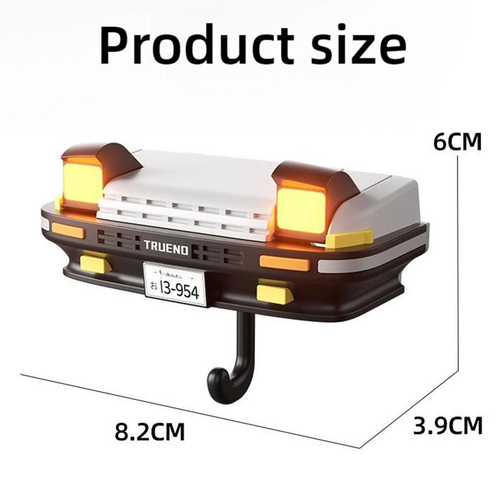 AE86 Car Headlight Key Holder Decor Senior Key – Grandado - Main Image