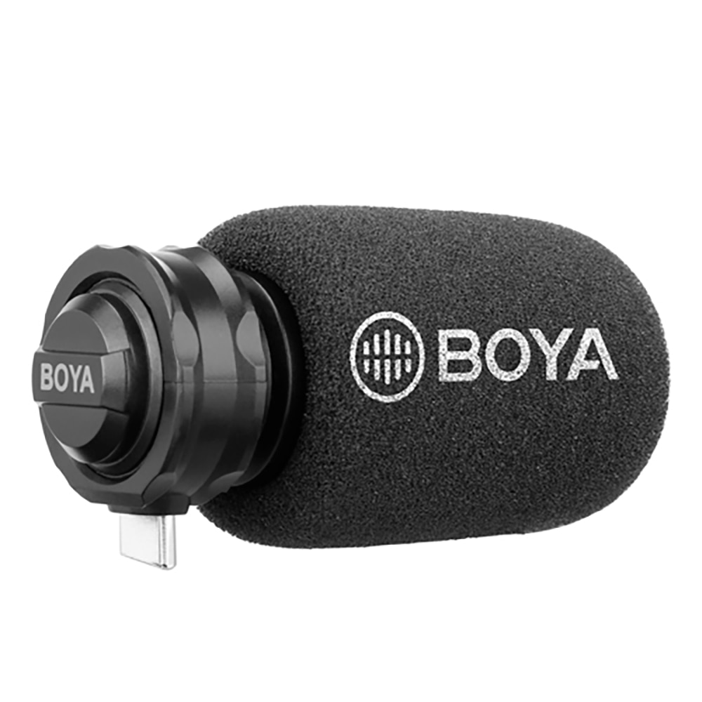 BOYA durch-DM100 MIC Digital Stereo Telefon Mikrofon Kondensator Android Rekord Mikrofon Typ-C Hafen für Aufnahme Interview USB