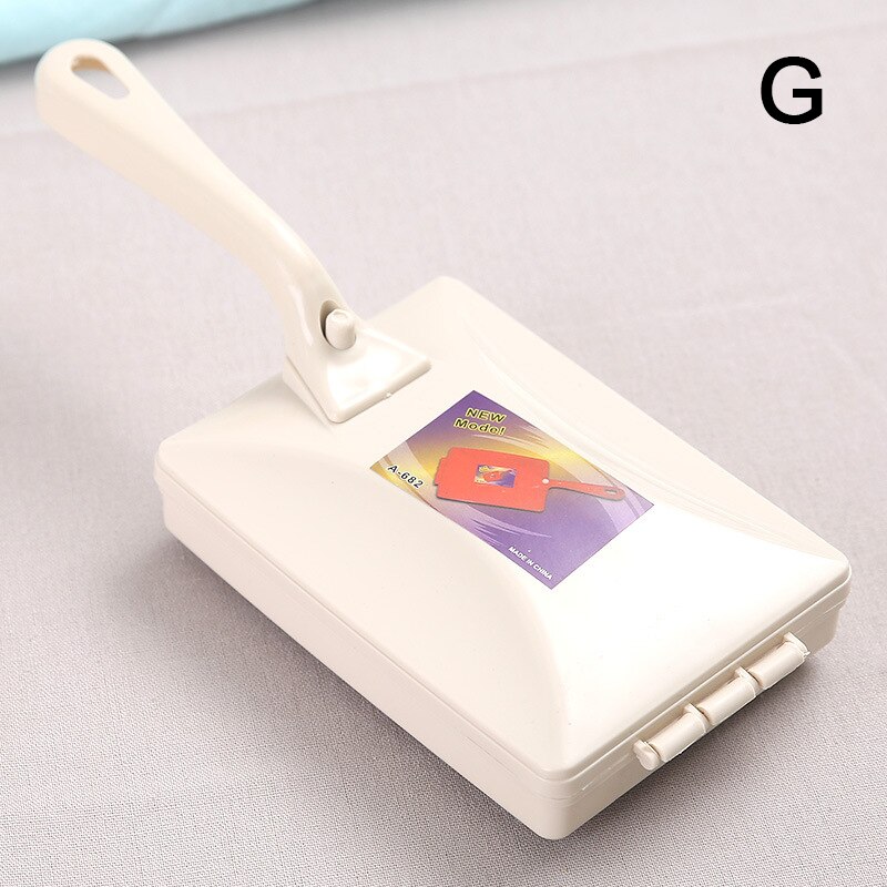 Household House Cleaning Brush Carpet Quilt Clean Tool With Handle Two-Wheel Brush Bedroom Floor Household Cleaning Supplies: G