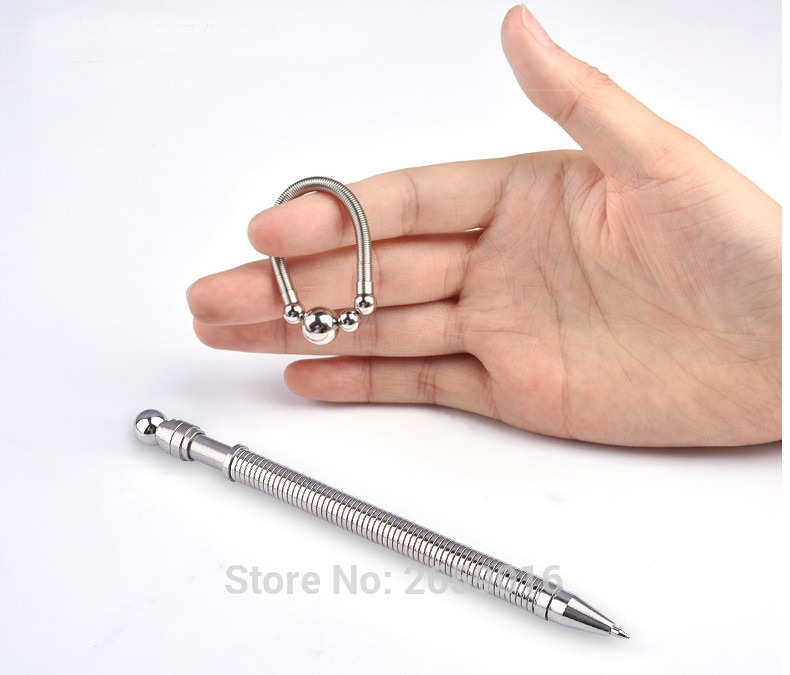 Vacuüm pen decompressie speelgoed Fidget magnetische metalen pen neutrale pen 6895