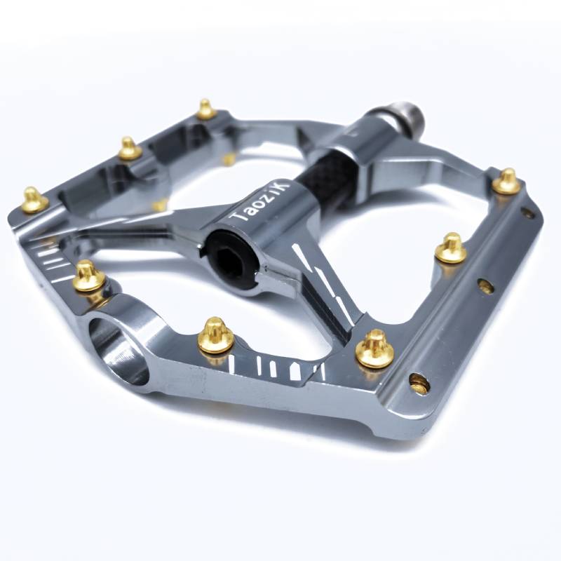 Pédale de vélo ultralégère avec axe en titane et carbone CNC, à roulement scellé, pièces de bicyclette