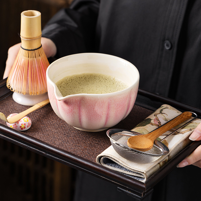 7 Stuks Set Japanse Matcha Thee Set Thee Sticks Match Kom Matcha Garde Set Matcha Lepel Thee Maken Gereedschap matcha Borstel