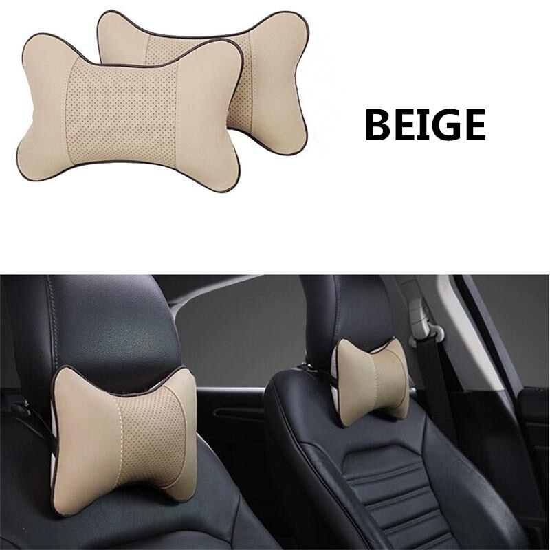 Car seat Neck Pillows Headrest For VW Golf 5 6 7 Jetta MK5 MK6 MK7 CC Tiguan Passat B6 b7 Scirocco Touareg R line GTI Passat