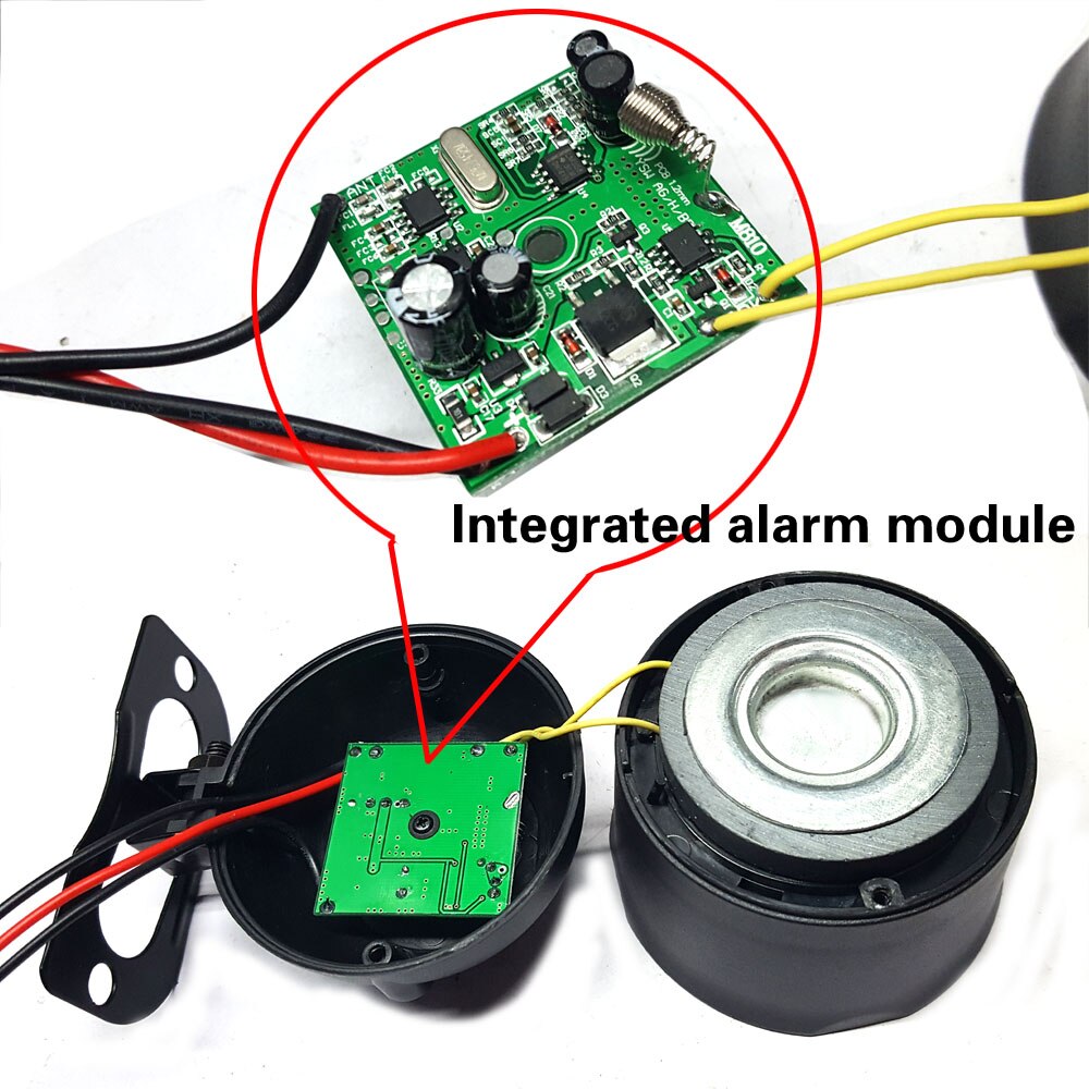 M8115 12V Car Alarm System One Way Vehicle Burglar Alarm Security Protection &amp; 2 Remote Control Auto Burglar Universal car part