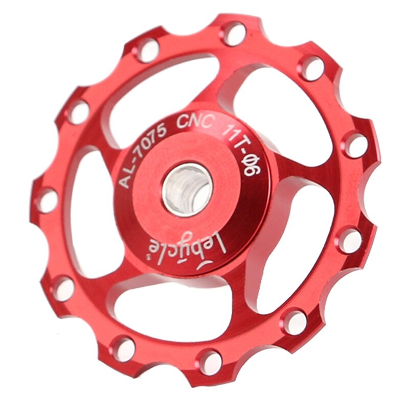 Track Pulley for Rear Wheel, Bearing and Pulley Guide for Mountain Bike, Road Bike, 11T, 13T,15T