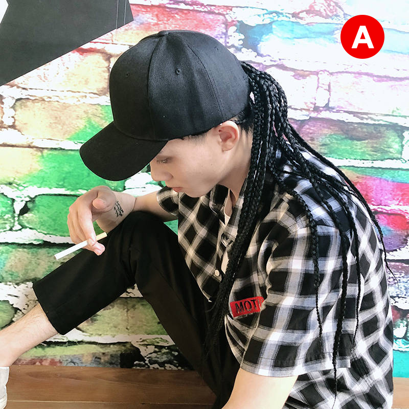 Hat with Dreadlocks Funny Hat with Wig Hairpiece for Girls Boys Fashionable Hats LL@17: A