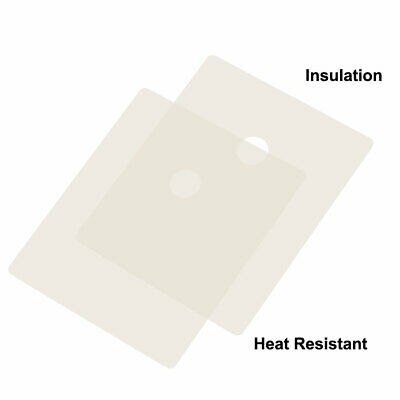 200 Uds placas de Mica para horno microondas pieza de reparación 20mm x 25mm x 0,07mm