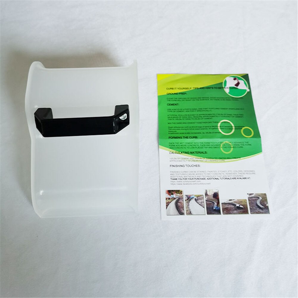 Concrete Trowel with Plastic Handle, Masonry Hand Trowels Concrete Making Mold Concrete Finishing Trowel Garden Landscape Path M: Default Title