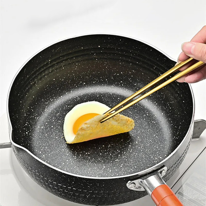 Cooking Pots and Pans Set Porridge Soup Ramen Milk Pot Non Stick Pot Korean Breakfast Cookware Set Japanese Kitchen Utensils