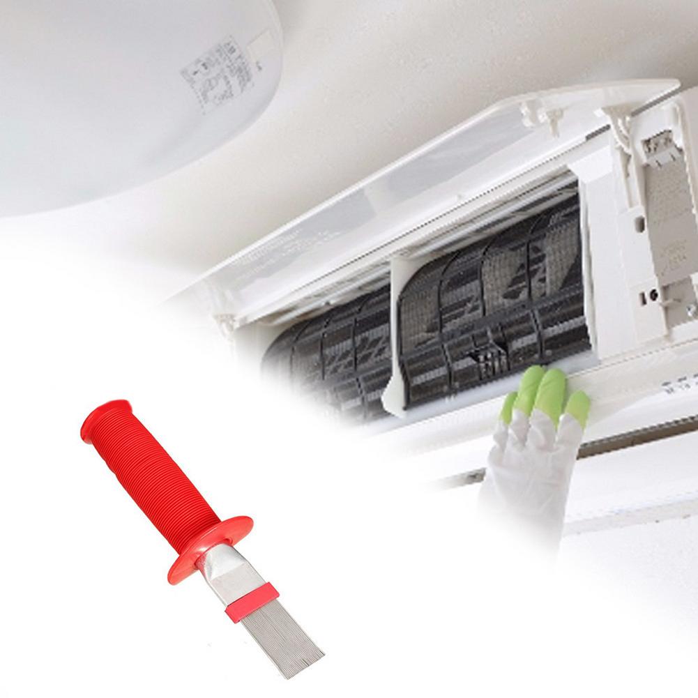 Universal Refrigeration HVAC Fin Comb Straightening Cleaning Brush Rake Air Conditioner Fin Comb Condenser Fin Comb Clean Tool