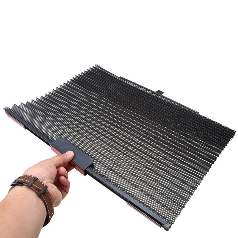 Auto automatische versenkbare sonnenschirm Auto Seite Fenster Gittergewebe sonnenschutz Auto sonnenschutz sonne schutz vorhänge für autos 60*46cm