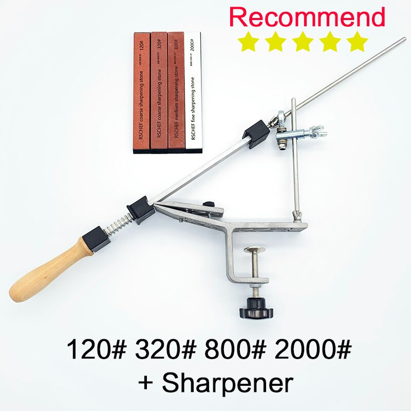 Afilador de cuchillos, afilador angular fijo, , piedra de afilar del sistema, cuchilla afilada, Apex edge kitchen: Sharpener set A