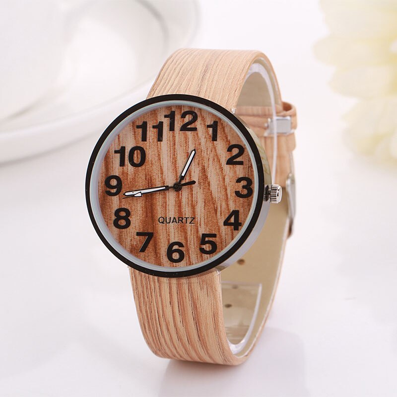 nuevos relojes de mujer, relojes de Retro de bambú de madera, relojes de pulsera de cuarzo, reloj para mujer: 15738911