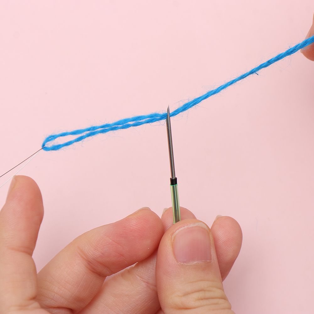 1Set Embroidery Stitch Tool Punch Needle Tool Poke Needle Poking Cross Stitch Tools Knitting DIY Craft Sewing Accessories