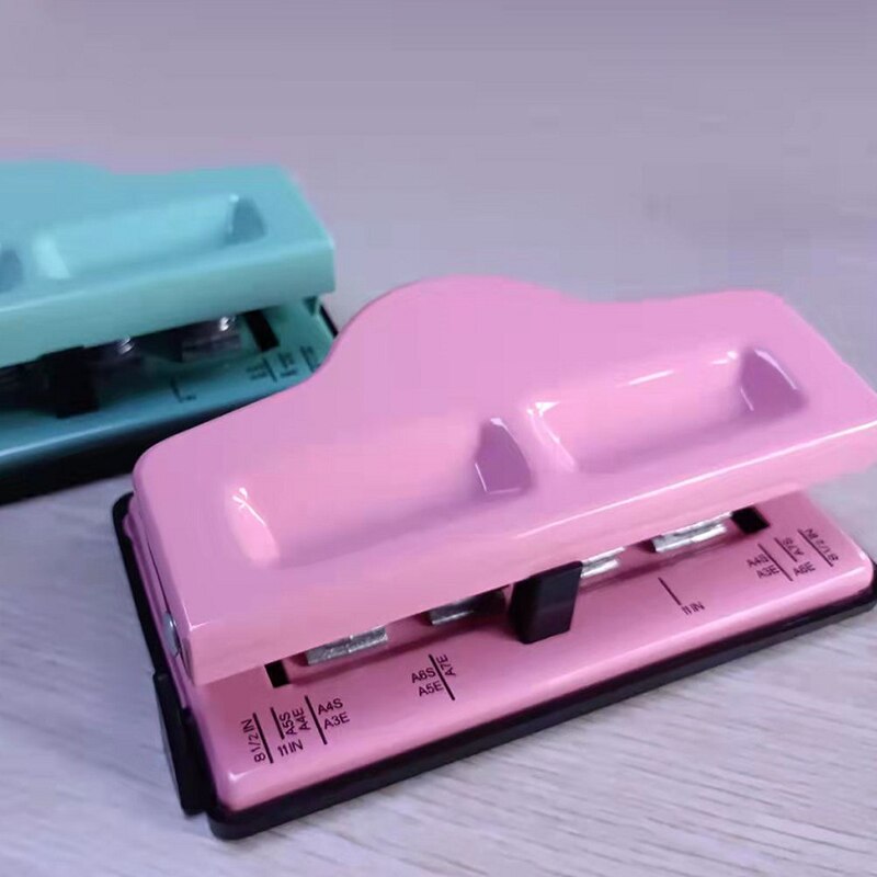 Mushroom Puncher Notebook Puncher For A3/A4/A5/A6/A7 Paper Hand Ledger Scrapbook Tool Manual Puncher Ponsen Voor Papier