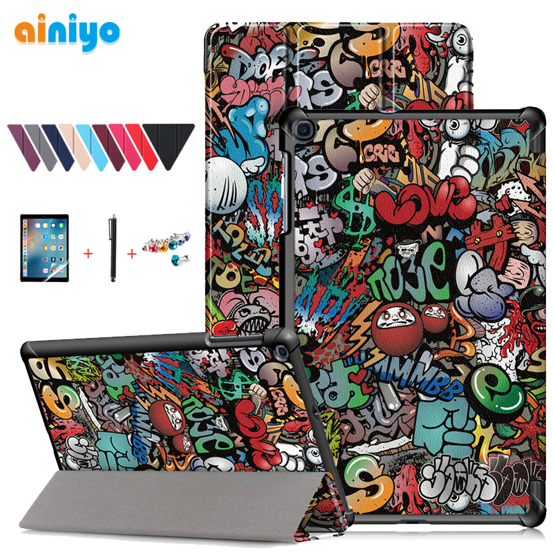 For Samsung Galaxy Tab A T510 T515 10.1" Magnetic Case Cover for Samsung Tab a SM-T510 SM-T515 protective case +