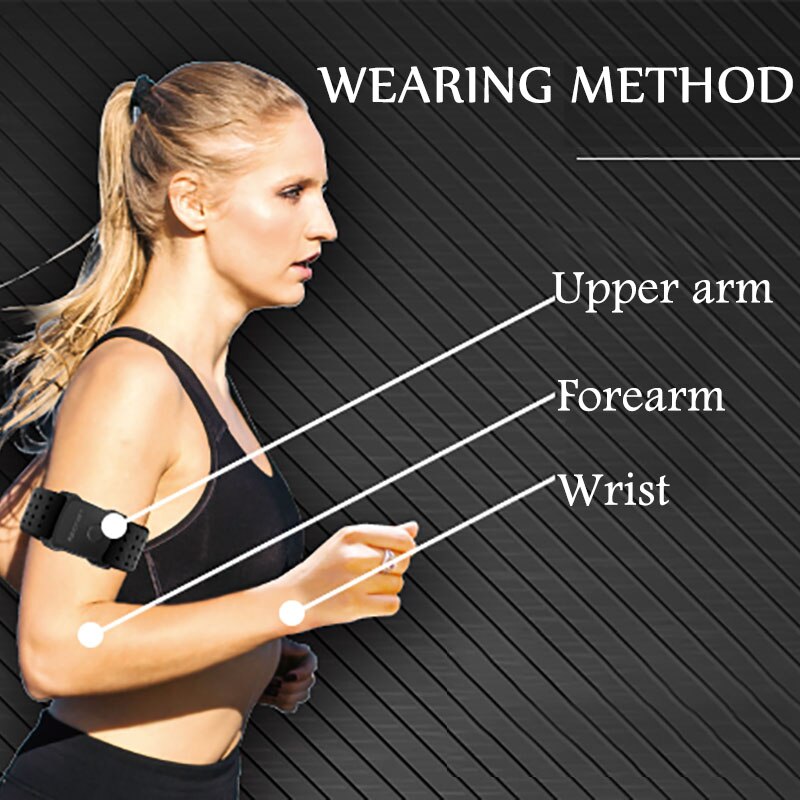 Bicycle Outdoor Exercise HeartRate Sensor Monitoring Arm With Handheld Bluetooth-compatible Wireless Health Fitness Smart Sensor