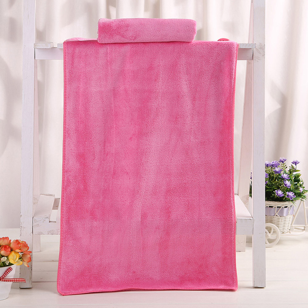 Bamboe Washandje Microfiber Basten 1Pc Baden Handdoek Douche Absorberende Microfiber Zachte Comfortabele Badhanddoek