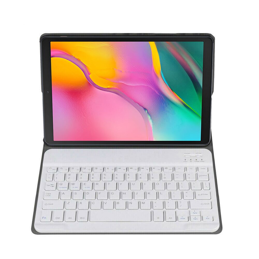 Voor Samsung Galaxy Tab Een 10.1 Inch T510 T515 Bluetooth Afneembare Wireless Keyboard Case Cover Voor Samsung Tab Een 10.1