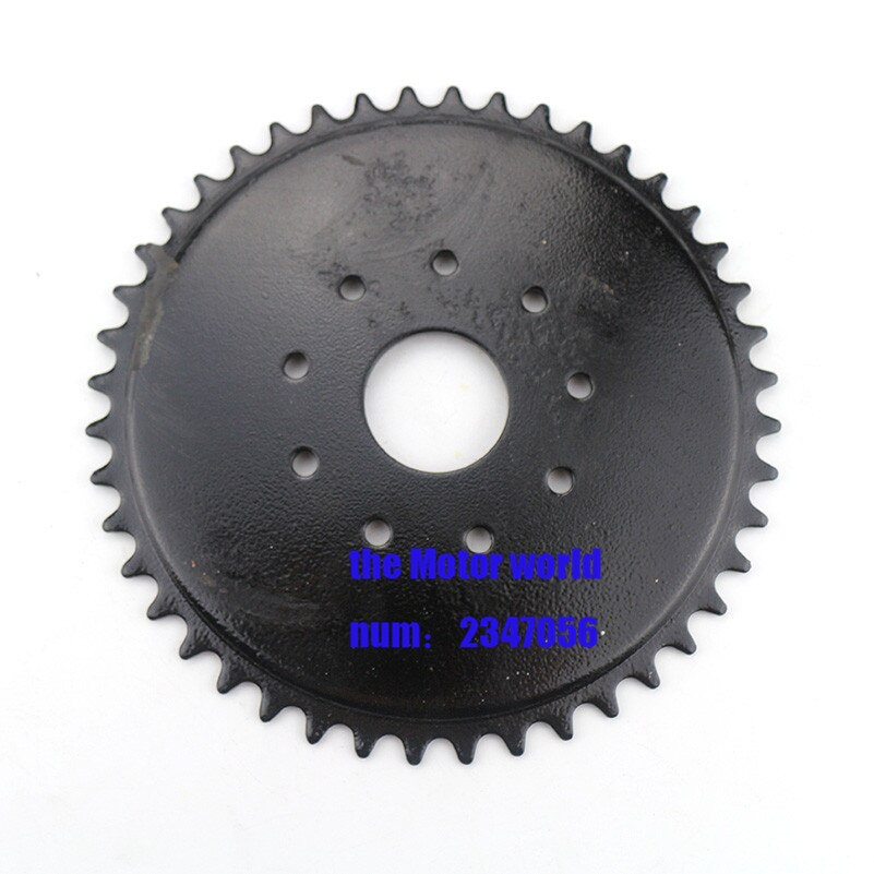 415 Chain and 44T Tooth 9 Hole Rear Sprocket Master&Drive Sprocket Fits For 49cc 66cc 80cc Motorized Bike Engine Parts: 44T 80cc