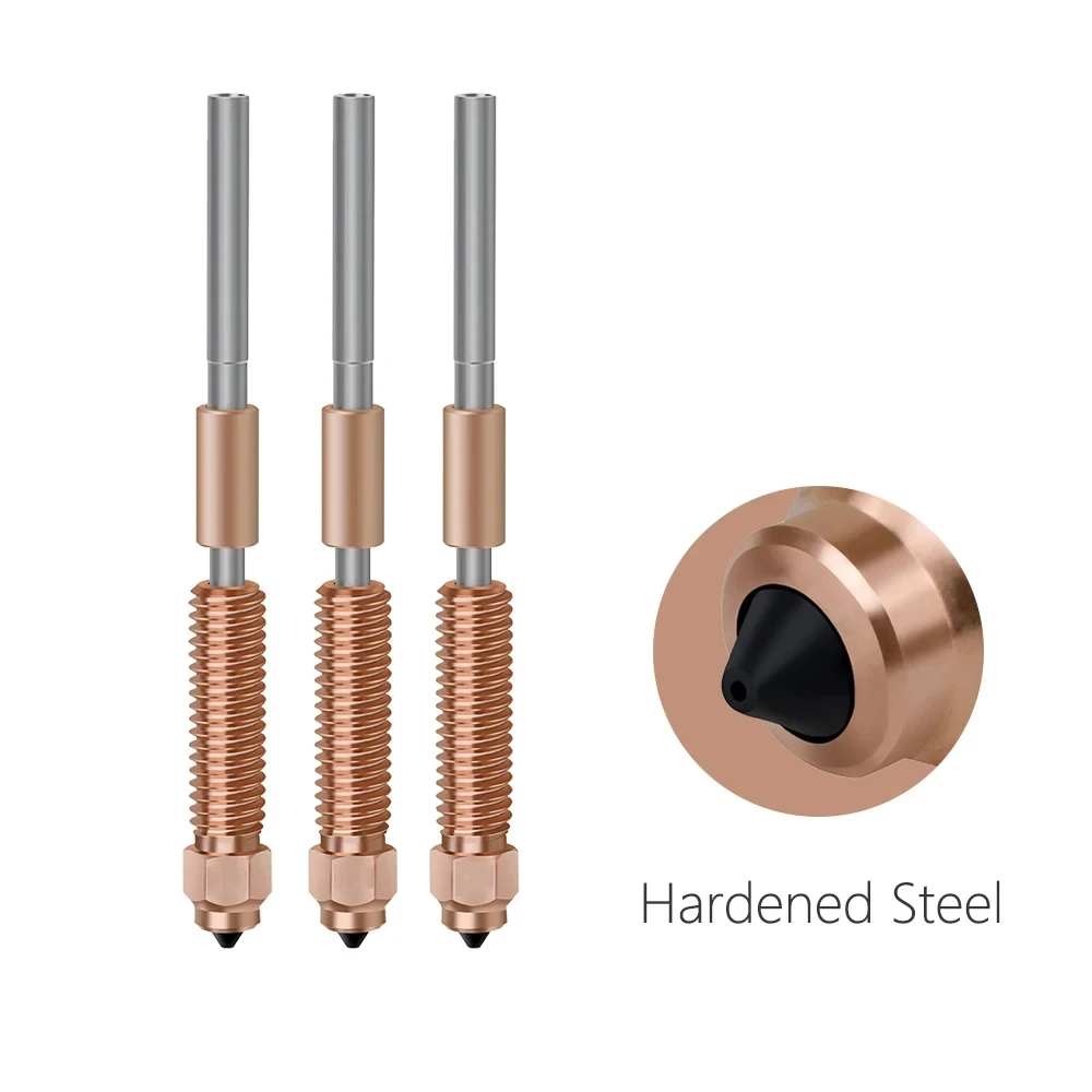 Creality ufficiale K1C Ugello Unicorn Kit ugelli Quick-Swap Ugelli ad alta velocità in acciaio temprato da 0,4/0,6/0,8 mm per K1C/Ender V3: 0.8mm / Grigio