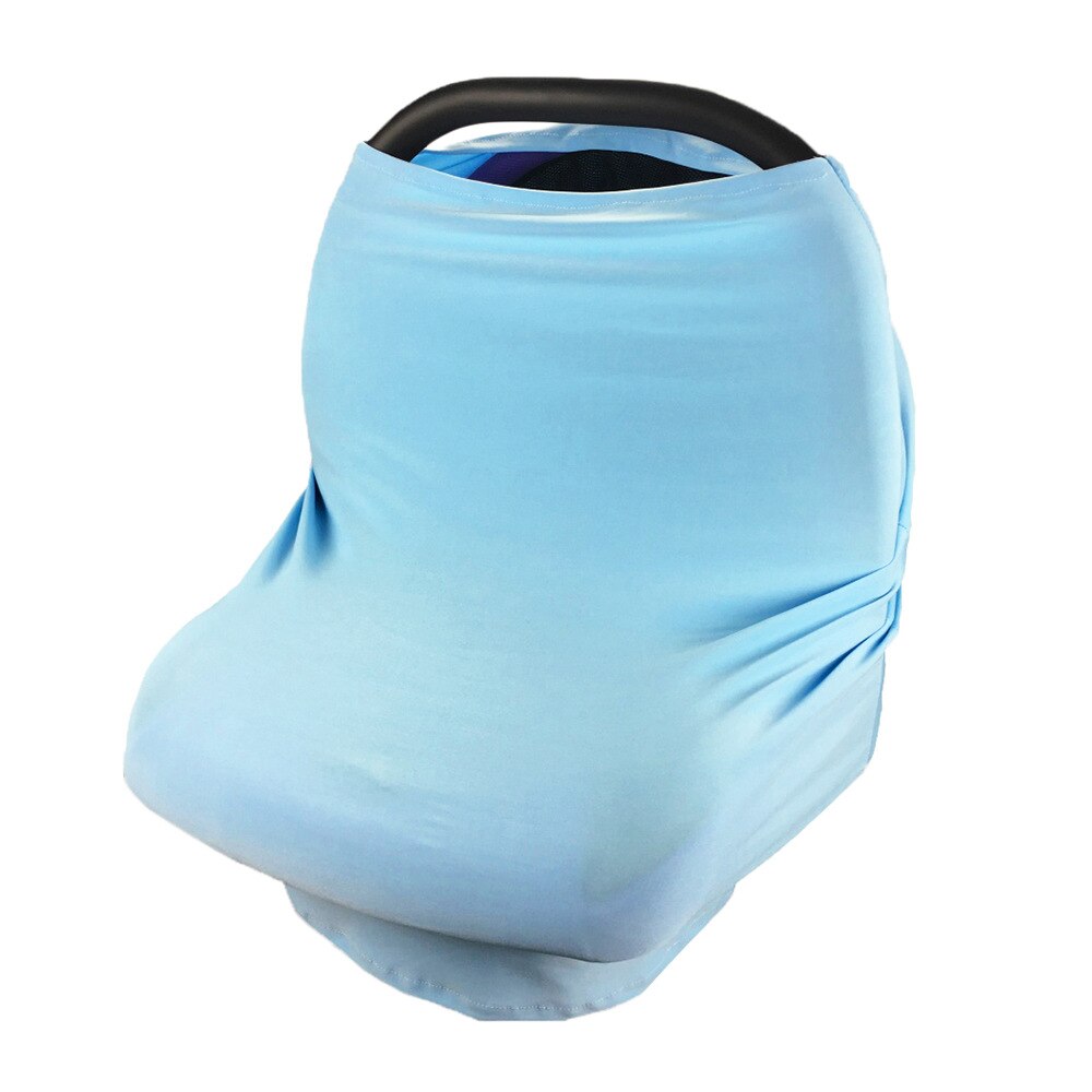 Housse de protection d'allaitement pour bébé, écharpe imprimée, multifonction, siège de voiture, poussette, écharpe d'allaitement: 24