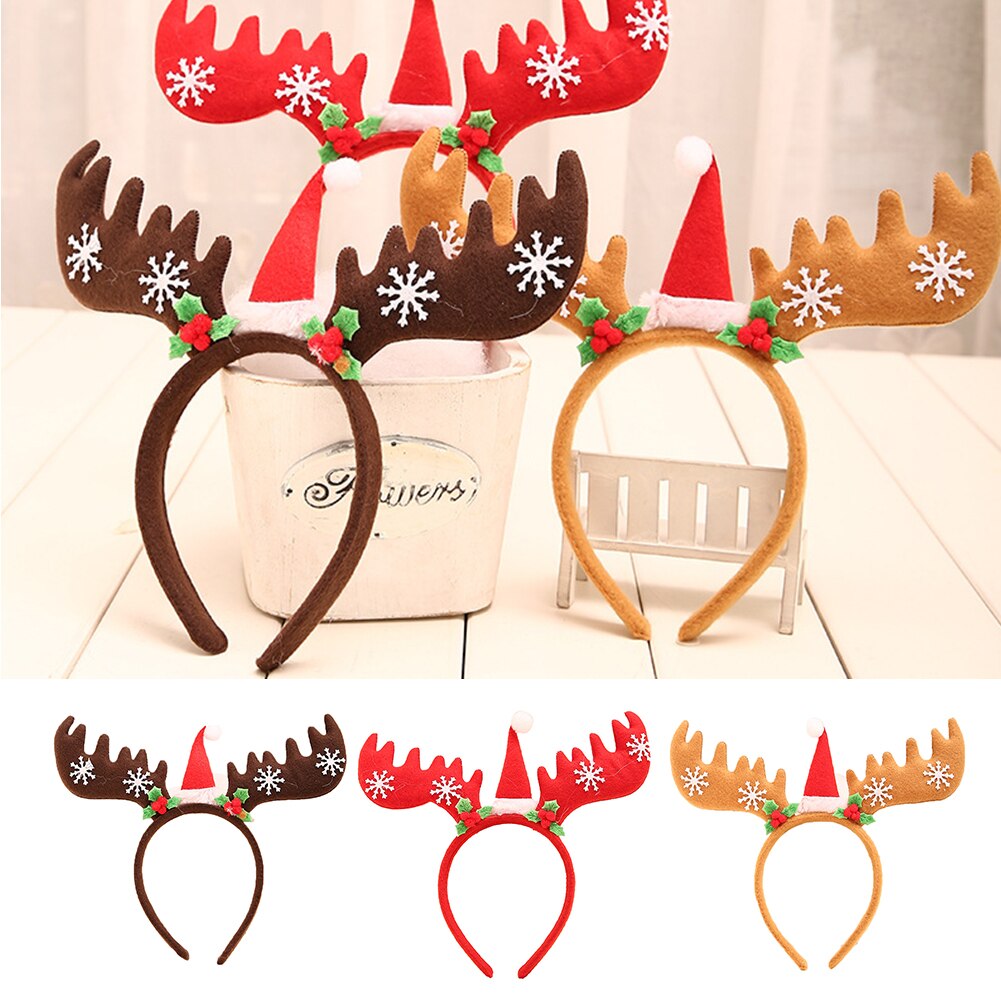 Kerst haarband hoofdband kerstmuts vorm prachtige haarband haarband haaraccessoires