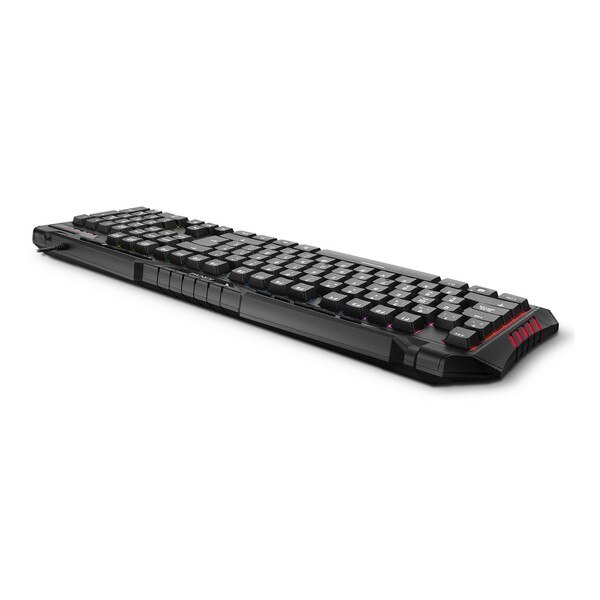 Teclado para jogos krom kyra rgb usb preto