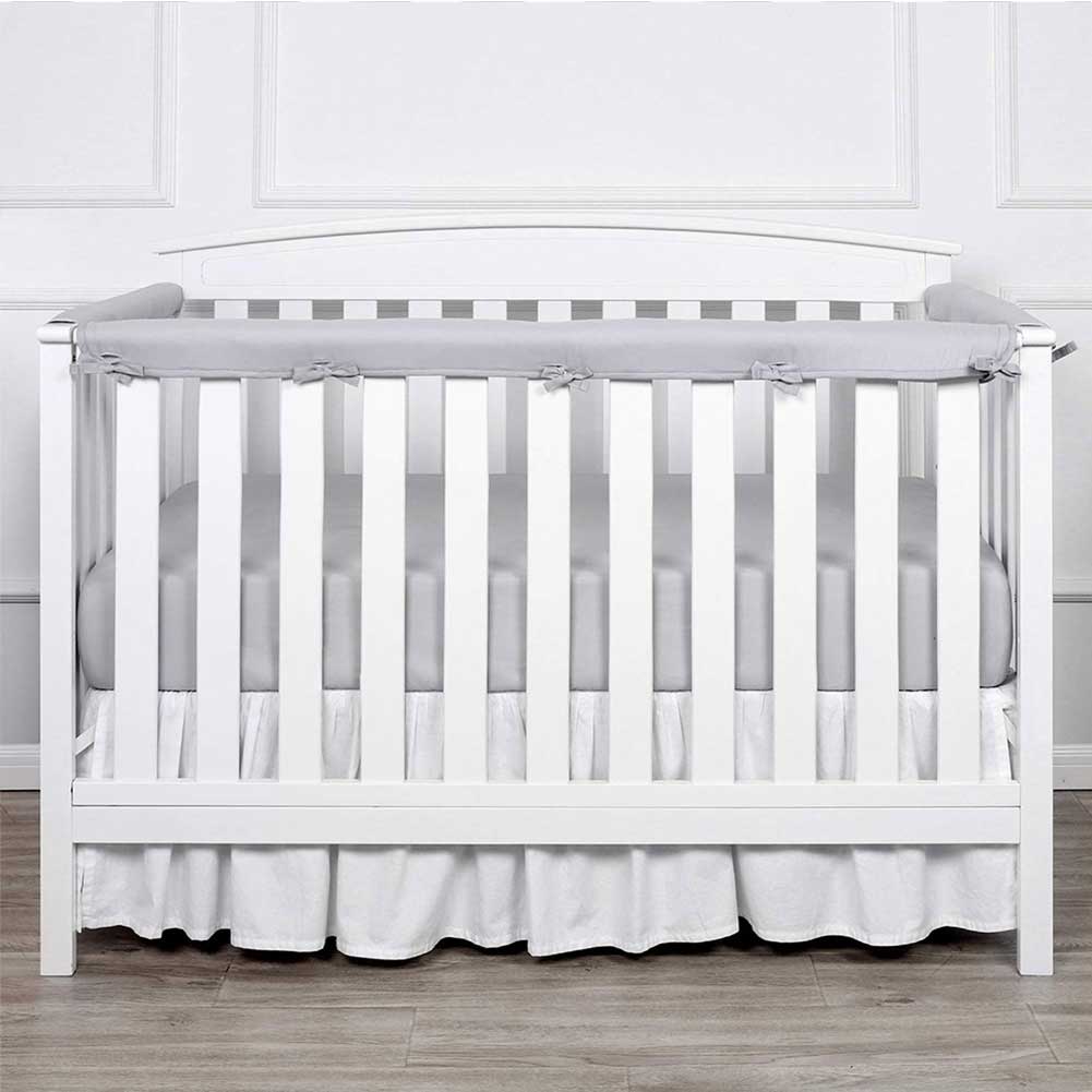 3 sztuk/zestaw pościel dla dzieci osłona robić łóżeczka ochraniacz Dom sypialnia przednie szyny wielofunkcyjne pełny zawinąć łatwa instalacja żucia miękkie stałe