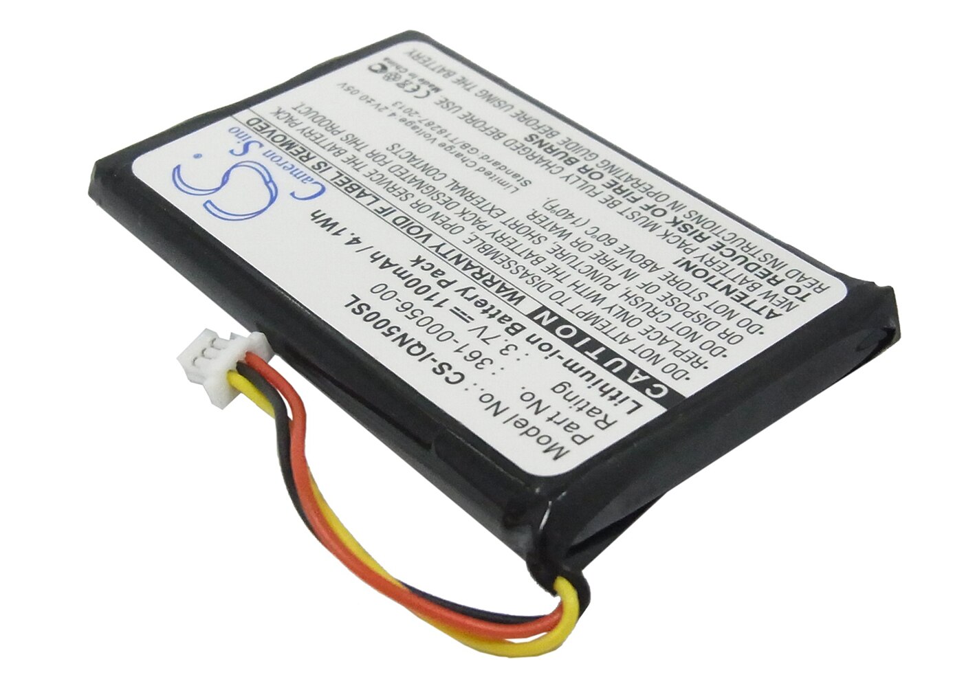 Cameron Sino 1100mA Battery for Garmin Nuvi 30,Nuvi 50,Nuvi 50LM,Nuvi 55,Nuvi 55LM,Nuvi 55LMT 361-00056-00,361-00056-50