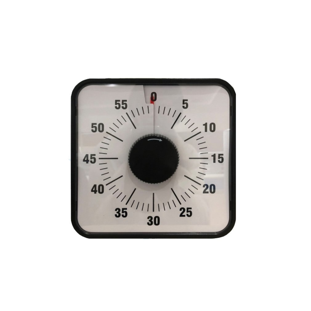 Timer Alarm Clock Alarm Clock Kitchen Timer 60-Minute Mechanical Visual Cooking Timer Time Management Reminde
