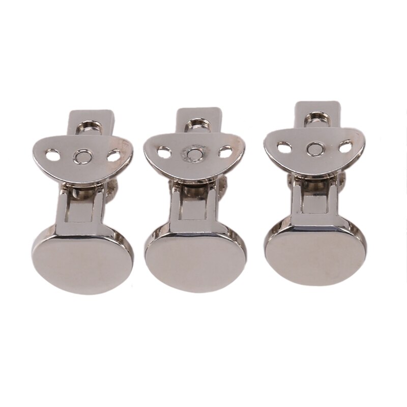 5x Adjustable Clarinet Thumb Rest - Metal Finger Protector with Screws - Woodwind Instrument Parts