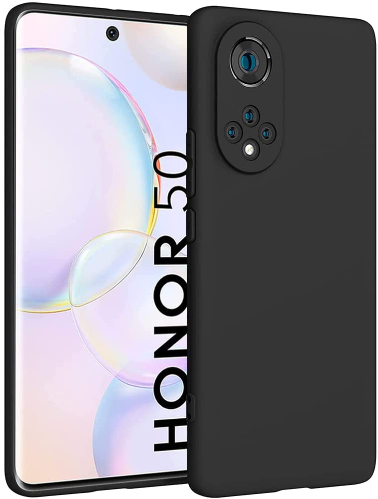 Schwarze, matt schutzhülle für honor 50 , softcover für huawei honor 50, 60 se lite, nova 9 und 8i: Pro honor 50 Profi