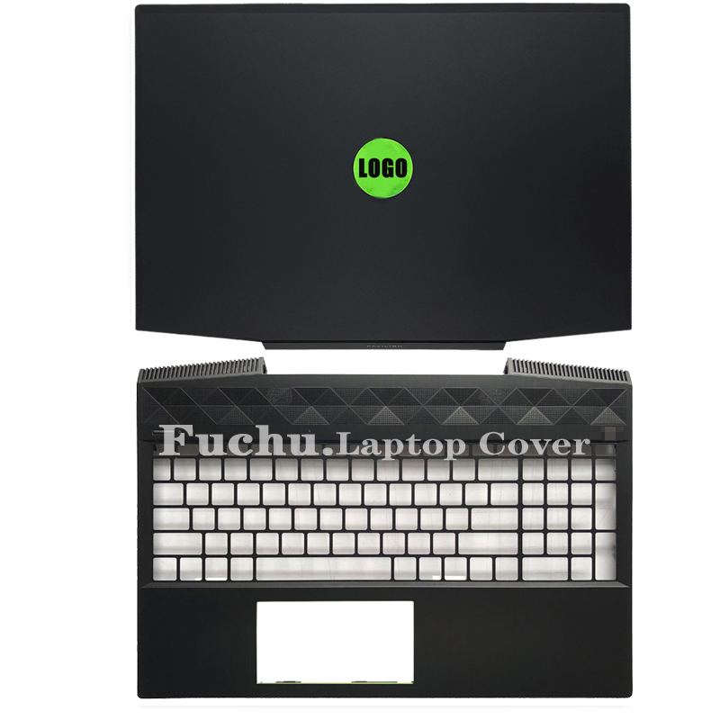 Nouvelle couverture arrière LCD pour HP Pavilion 15-CX TPN-C133 ordinateur portable avant lunette/charnières/repose-l'hypothèse majuscule/boîtier astronomique L20314-001 vert: Vin Rouge