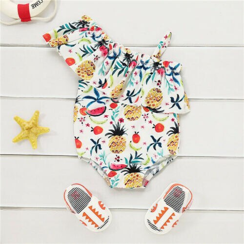 Traje de baño de una pieza para niño chico niña, bebé