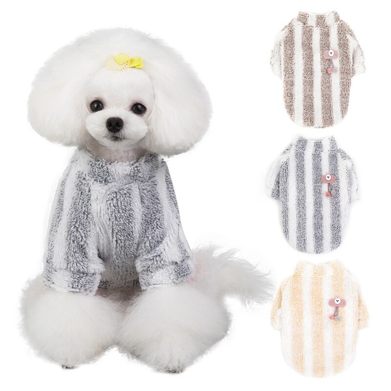 Pet Warm Clothes Dog Costume Autumn Winter Cute Rabbit Tops Puppy Comfortable Coats Jackets For Small And Medium Dogs