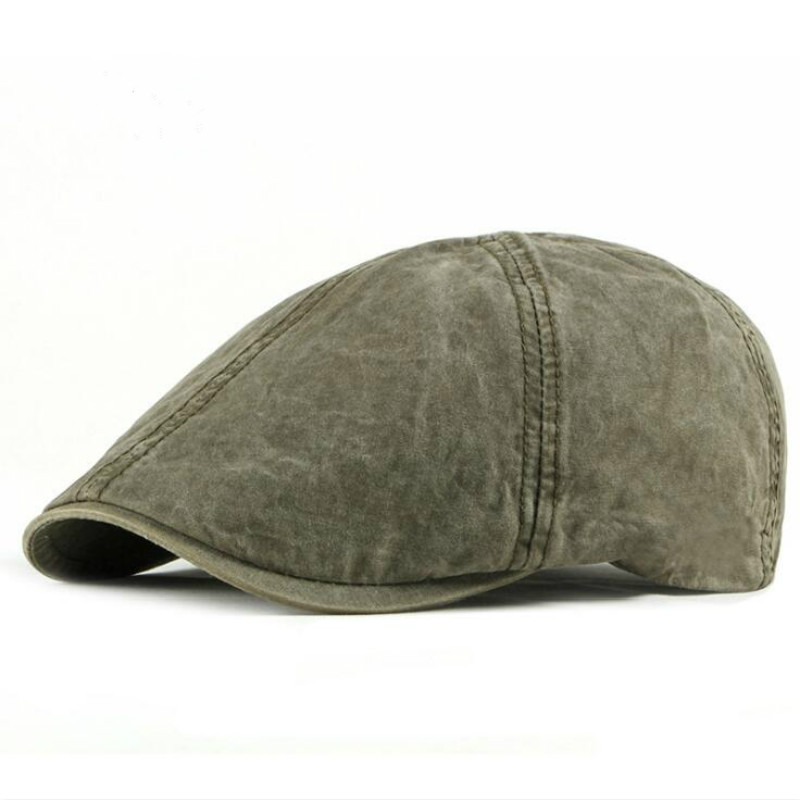 Gorra vaquera lavada con visera para hombres, gorra plana clásica para exteriores, gorra informal para caballero, gorra de hiedra Gatsby, boina para hombre, gorra octogonal Ivy