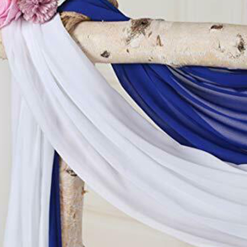 20Ft Wedding Arch Draping Fabric Chiffon Fabric Drapery Wedding Ceremony Reception Swag Decorations Birthday Party Decor