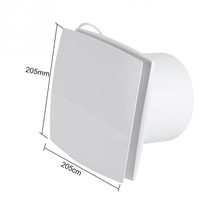 220v ilmanvaihto poistotuulettimen reikä koko 150-180mm kylpyhuone kattoon seinäasennus puhallin keittiö kodin ilmanvaihtojärjestelmä