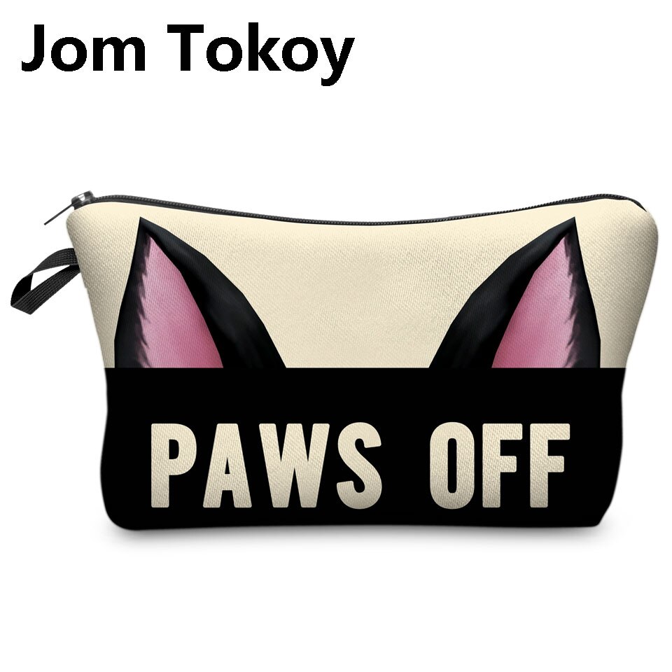 Jom Tokoy Printing Makeup Bags Cartoon animal pattern Cosmetics Pouchs For Travel Ladies Pouch Women Cosmetic Bag