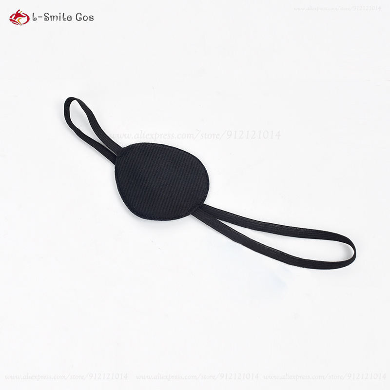 Peluca de Cosplay Himeno de , peluca corta negra de Anime COS Himeno y máscara para ojos, pelucas de de pelo resistentes al calor + gorro de peluca