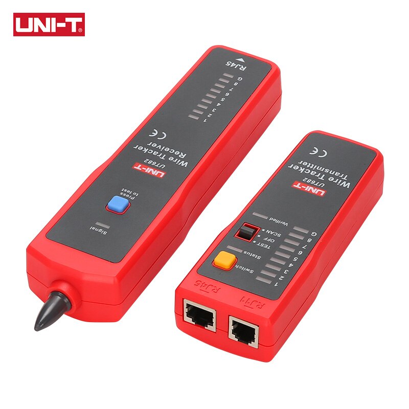 UNI-T UT682 Wire Tracker,Multifunctional Intelligent Finder,Tracks network lines,telephone lines,power cables,and coaxial lines