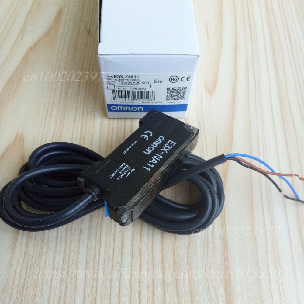 E3X-NA11 NPN Omron Optical Fiber Amplifier Sensor Photoelectric Sensor Warranty for One Year