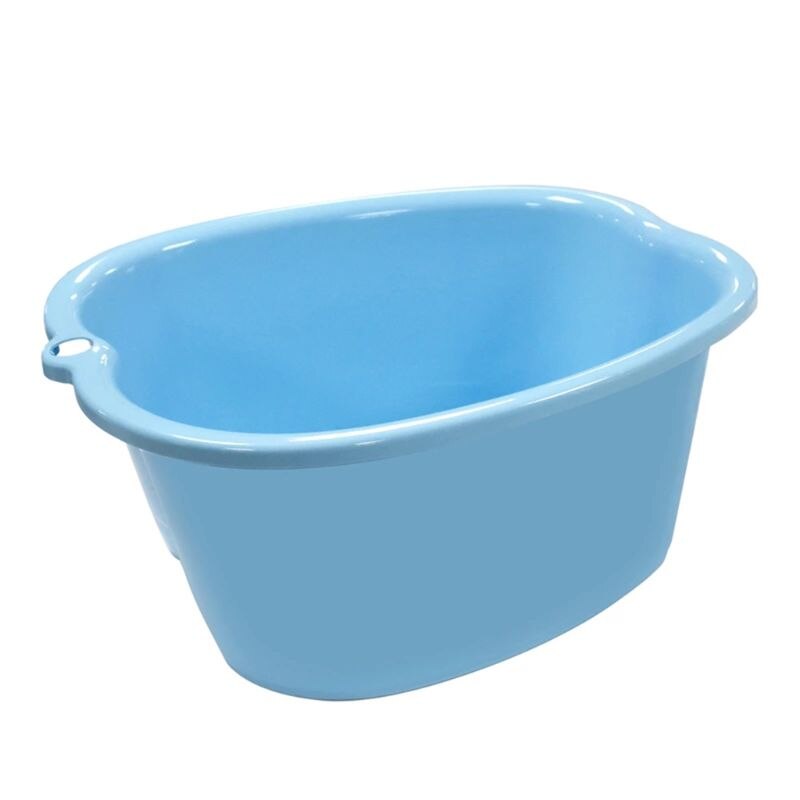 Grand bain de pieds Spa baignoire bassin seau tremper pieds Detox pédicure Massage 3 couleurs: Bleu