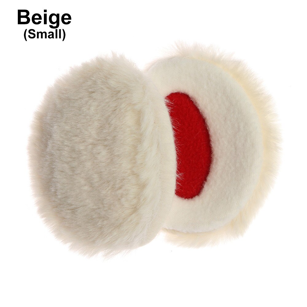 Vinter tjockt öronskydd fluffigt fleece bandlösa öronkåpor öronskydd vindtätt öronskydd för män kvinnor