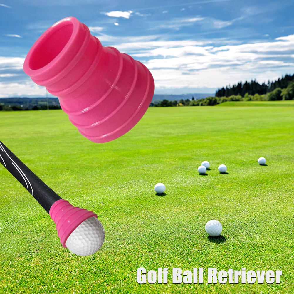 Golf Putter Sucker Finger Ball Retriever Rubber Golfbal Pick Up Training Aids Bal Pick-Up Retriever Bal Zuig cup Grabber