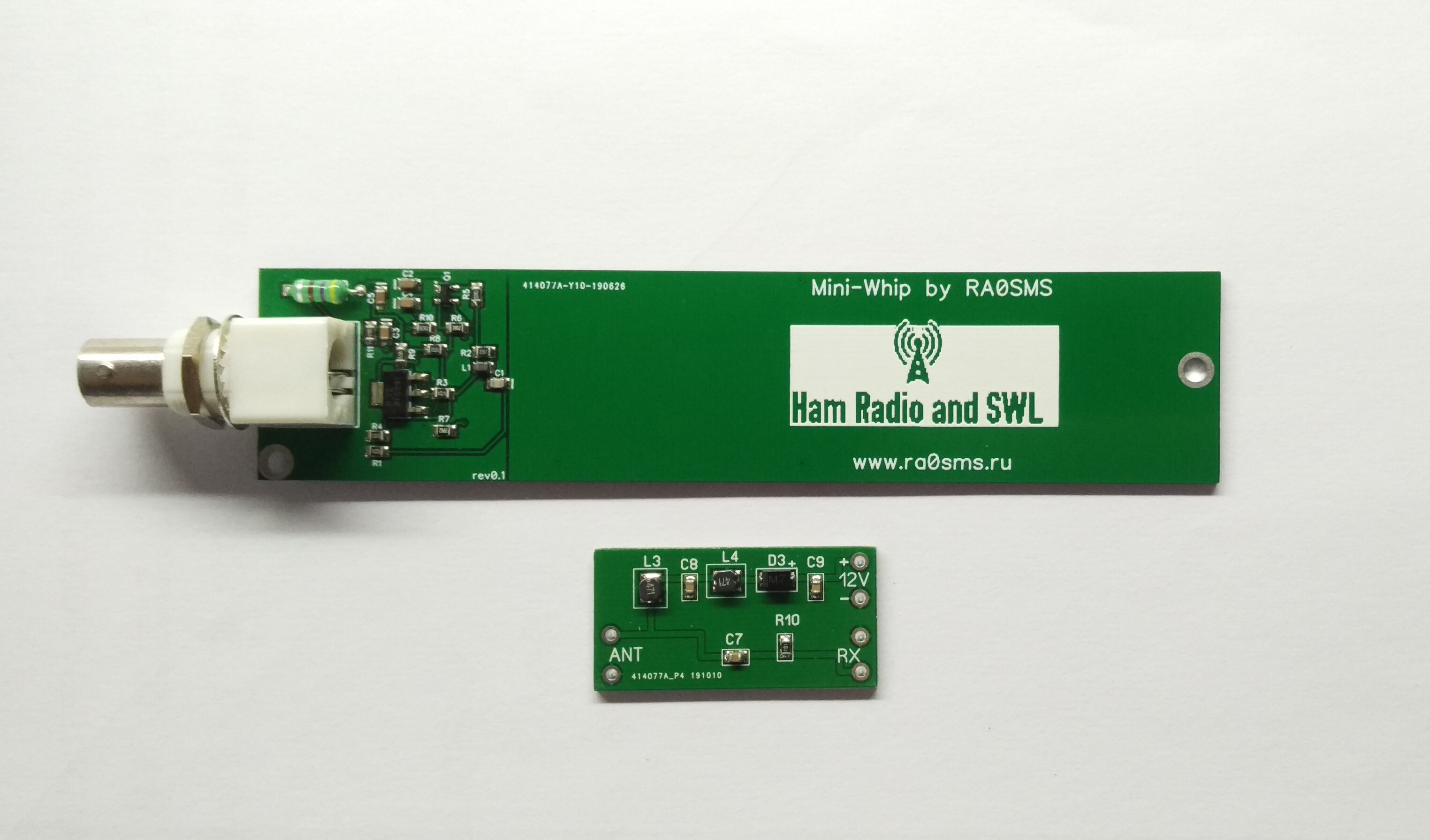 Antenne Active HF LF VLF SDR RX 10kHz - 30MHz Portable étanche